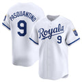 Boles  Kansas City Royals #9 Vinnie Pasquantino White  2024 Home Limited Stitched Jersey