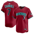 Boles A.Diamondbacks #7 Corbin Carroll Player Red Alternate Limited Personalized Stitched Jerseys