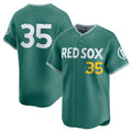 Boles Boston Red Sox #35 Garrett Crochet Green  2025 City Connect Limited Stitched Jersey
