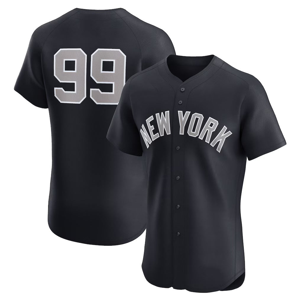 Boles  New York Yankees #99 Aaron Judge Navy  Alternate 1 Elite Player Jersey