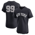 Boles  New York Yankees #99 Aaron Judge Navy  Alternate 1 Elite Player Jersey
