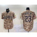 Boles  San Diego Padres #23 Fernando Tatis Jr Camo  Stitched Cool Base Jerseys