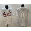 Boles St. Louis Cardinals #0 Masyn Winn White  Cool Base Stitched Jersey
