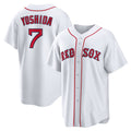 Boles Boston Red Sox #7 Masataka Yoshida White  Replica Player Jersey