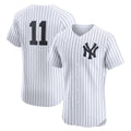 Boles  New York Yankees #11 Anthony Volpe White  Home Elite Jersey