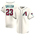Boles A.Diamondbacks #23 Zac Gallen Player Cream Game Limited Stitched Jerseys