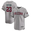 Boles A.Diamondbacks #23 Zac Gallen Player Gray Replica Game Stitched Jerseys