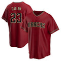 Boles A.Diamondbacks #23 Zac Gallen Player Red Replica Game Stitched Jerseys
