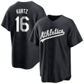 Boles Athletics #16 Nick Kurtz Player Black Game Stitched Jerseys