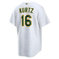 Boles Athletics #16 Nick Kurtz Player White Home Game Stitched Jerseys