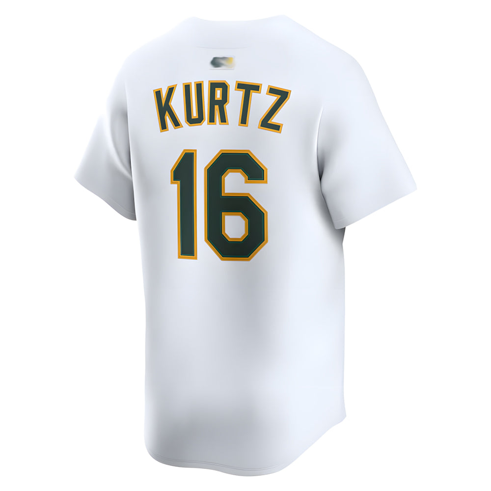 Boles Athletics #16 Nick Kurtz Player White Home Limited Stitched Jerseys