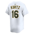 Boles Athletics #16 Nick Kurtz Player White Home Limited Stitched Jerseys