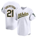 Boles Athletics #21 Tyler Soderstrom Player White Limited Home Stitched Jersey