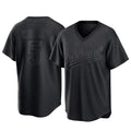 Boles Athletics #5 Jacob Wilson Black Replica Pitch Fashion T shirt Stitched Jersey
