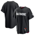 Boles B.Orioles Black City Connect Home Game Blank Player Stitched Jerseys