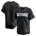 Boles B.Orioles Black City Connect Limited Home Game Blank Player Stitched Jerseys
