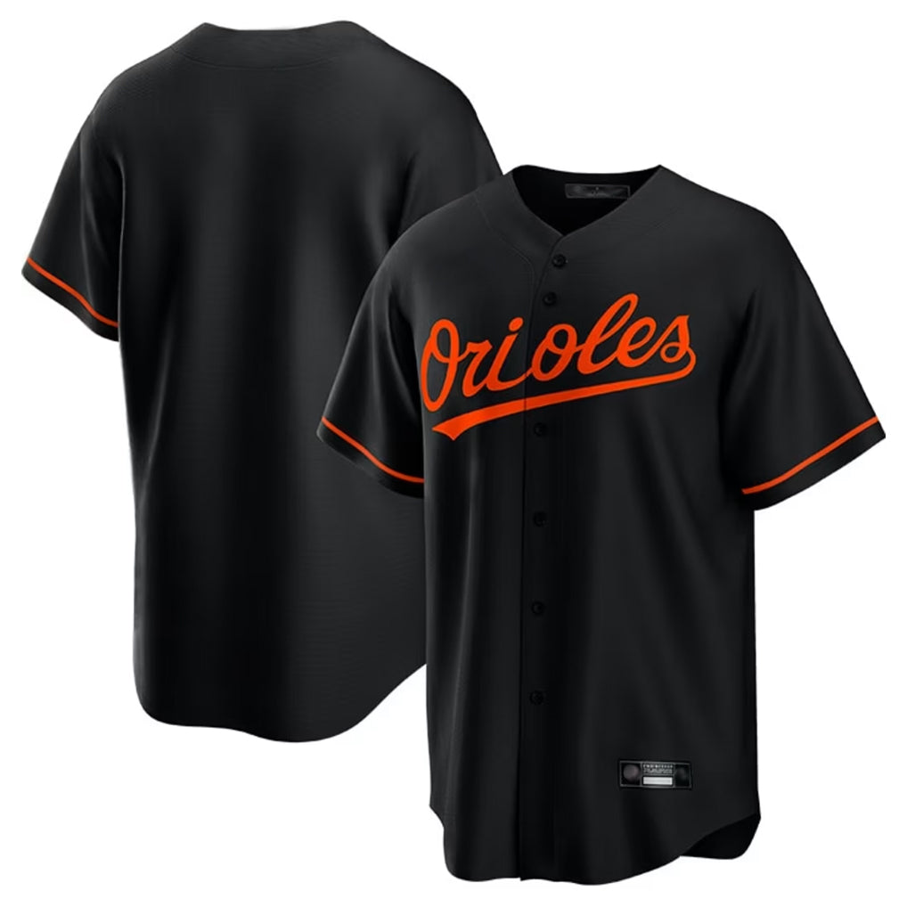 Boles B.Orioles Black Home Game Blank Player Stitched Jerseys