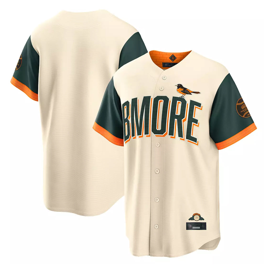 Boles B.Orioles Cream 2026 City Connect Home Blank Player Stitched Jerseys