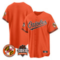 Boles B.Orioles Orange 30th Anniversary of 2131 Home Game Blank Player Stitched Jerseys