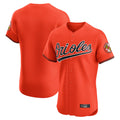 Boles B.Orioles Orange Limited Elite Home Game Blank Player Stitched Jerseys