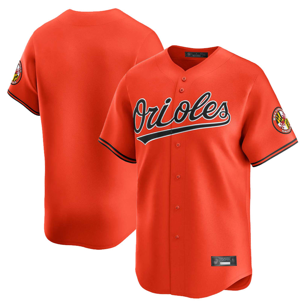 Boles B.Orioles Orange Limited Home Game Blank Player Stitched Jerseys