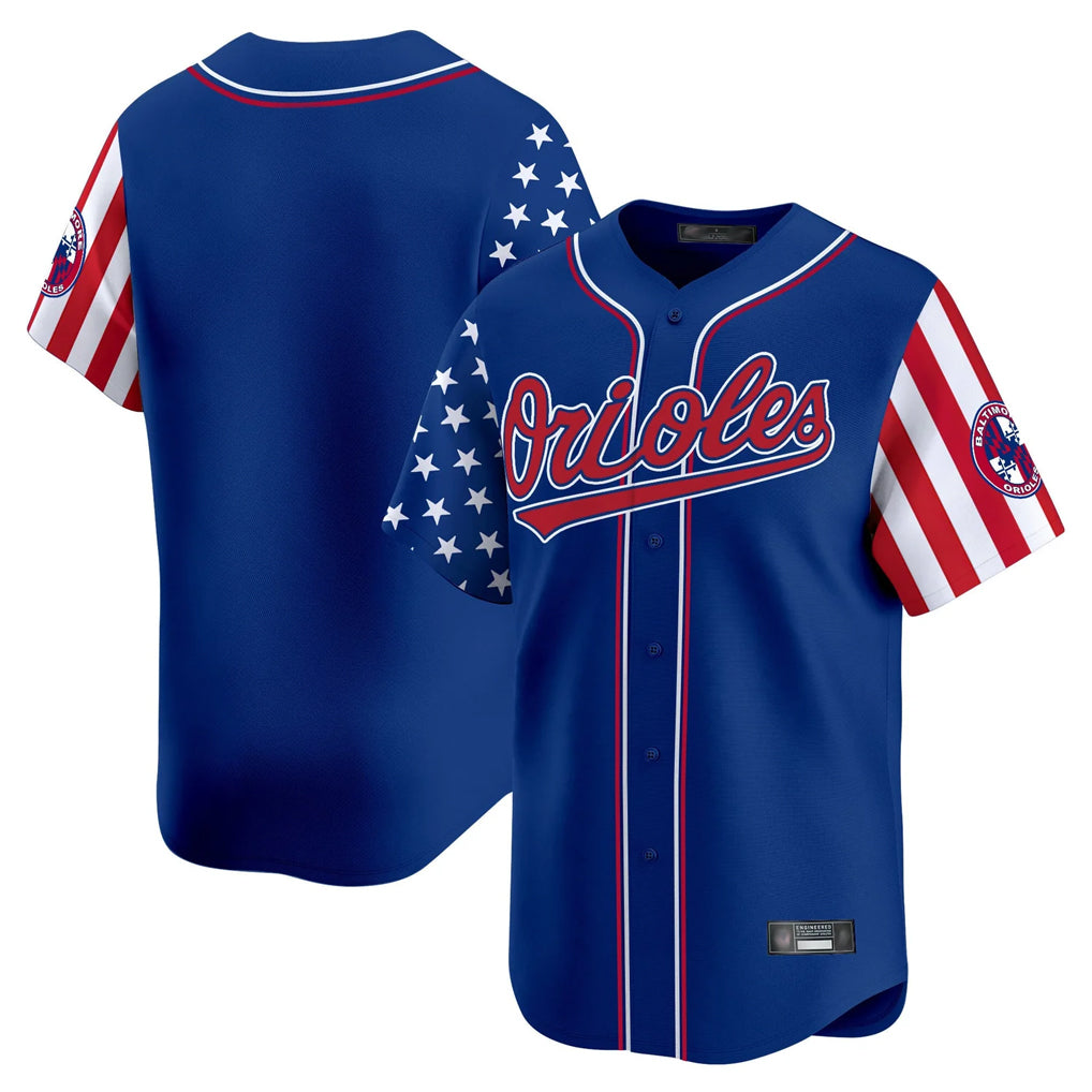 Boles B.Orioles Royal Independence Day Vapor Premier Limited Home Game Blank Player Stitched Jerseys