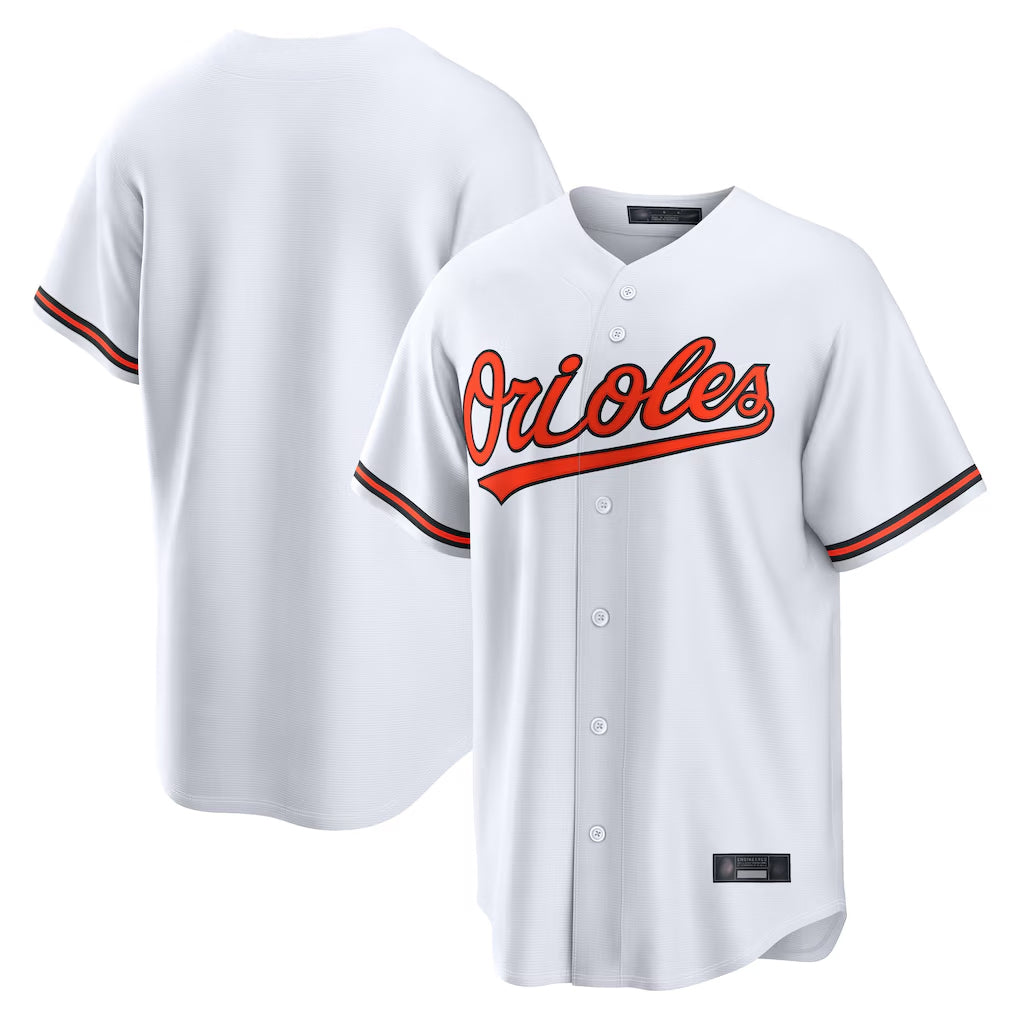 Boles B.Orioles White Home Game Blank Player Stitched Jerseys