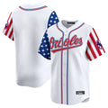 Boles B.Orioles White Independence Day Vapor Premier Home Game Blank Player Stitched Jerseys