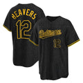 Boles B.Orioles #12 Dylan Beavers Player Black Snake Skin City Home Game Stitched Jerseys