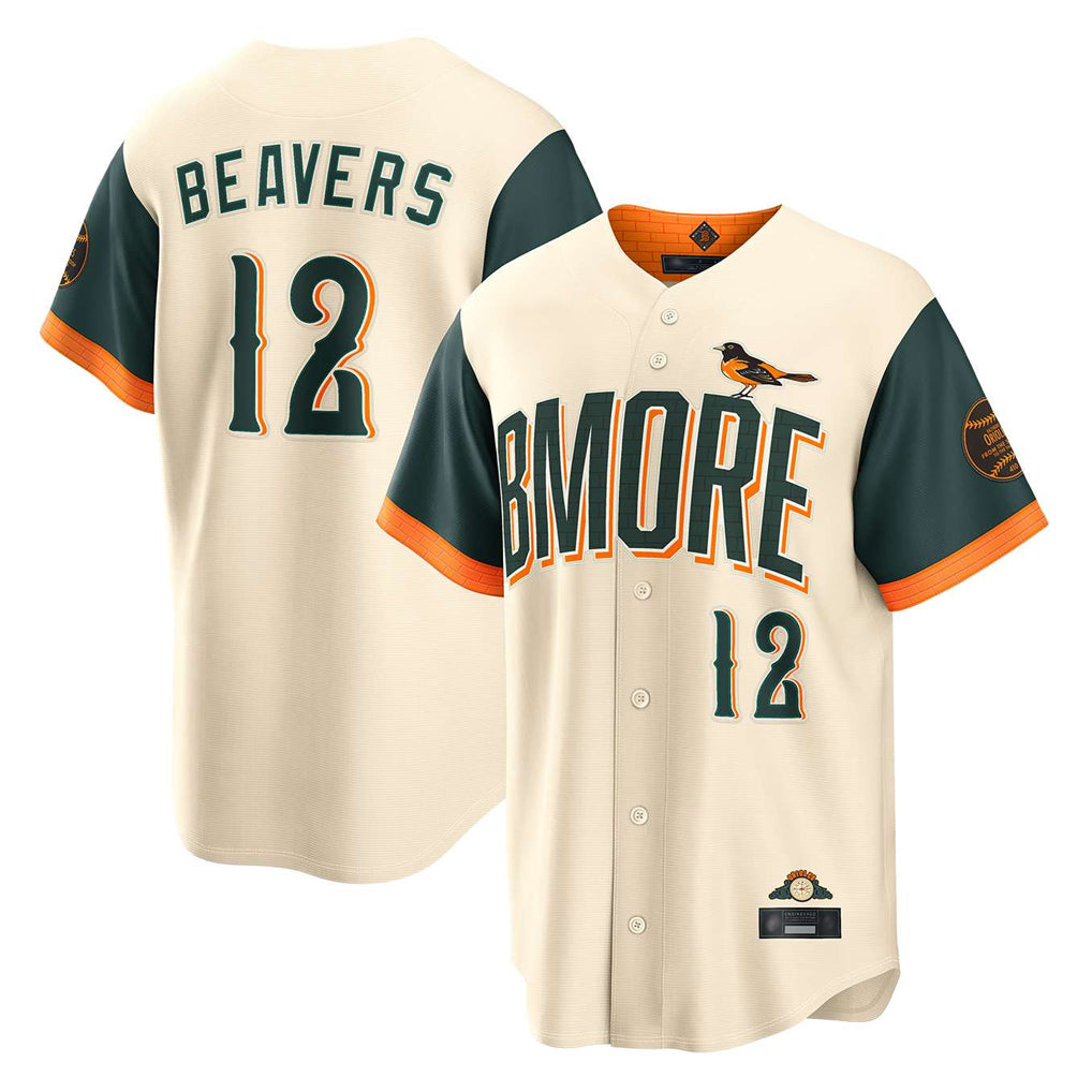 Boles B.Orioles #12 Dylan Beavers Player Cream 2026 City Connect Home Game Stitched Jerseys