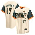 Boles B.Orioles #17 Colton Cowser Player Cream 2026 City Connect Limited Elite Home Game Stitched Jerseys