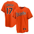 Boles B.Orioles #17 Colton Cowser Player Orange Home Game Stitched Jerseys
