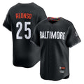 Boles B.Orioles #25 Pete Alonso Player Black City Connect Limited Home Game Stitched Jerseys