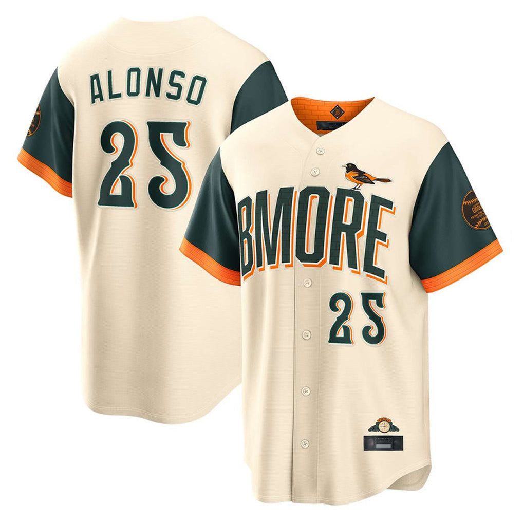 Boles B.Orioles #25 Pete Alonso Player Cream 2026 City Connect Home Game Stitched Jerseys