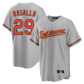 Boles B.Orioles #29 Samuel Basallo Player Gray Home Game Stitched Jerseys