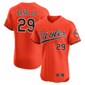 Boles B.Orioles #29 Samuel Basallo Player Orange Limited Elite Home Game Stitched Jerseys