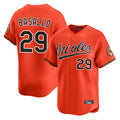 Boles B.Orioles #29 Samuel Basallo Player Orange Limited Home Game Stitched Jerseys
