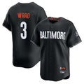 Boles B.Orioles #3 Taylor Ward Player Black City Connect Limited Home Game Stitched Jerseys