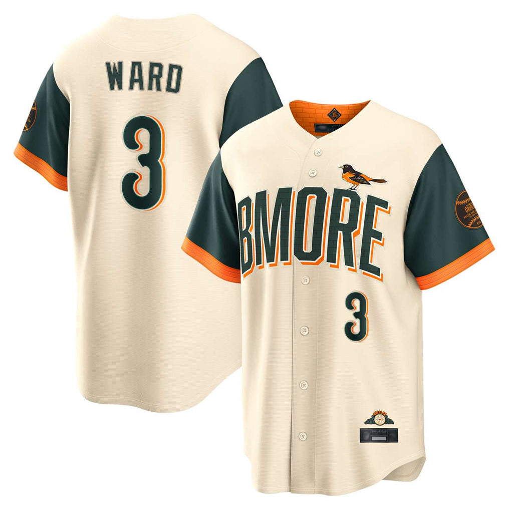 Boles B.Orioles #3 Taylor Ward Player Cream 2026 City Connect Home Game Stitched Jerseys