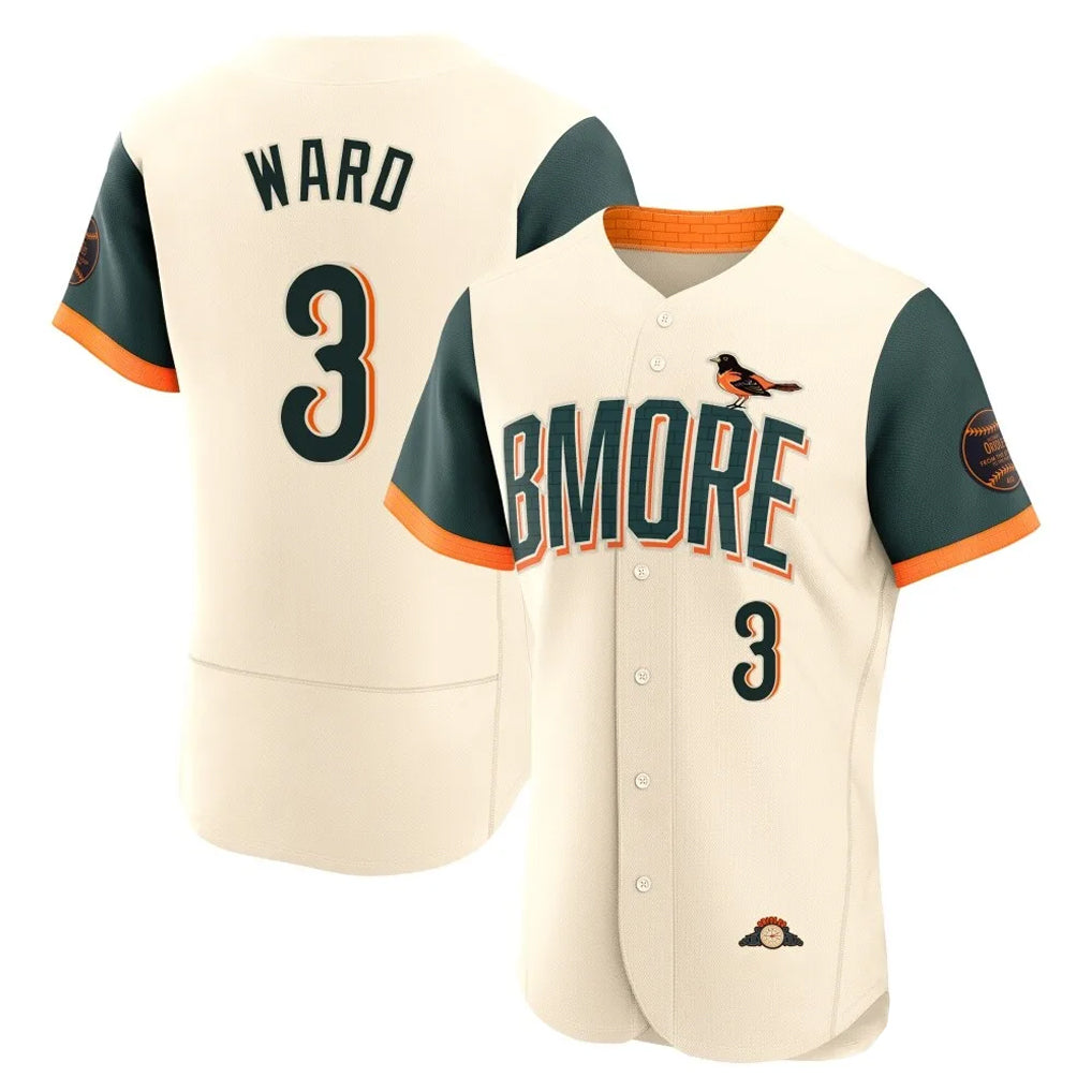 Boles B.Orioles #3 Taylor Ward Player Cream 2026 City Connect Limited Elite Home Game Stitched Jerseys