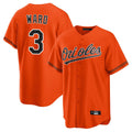 Boles B.Orioles #3 Taylor Ward Player Orange Home Game Stitched Jerseys