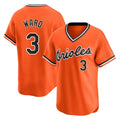 Boles B.Orioles #3 Taylor Ward Player Orange T-shirt Limited Home Game Stitched Jerseys