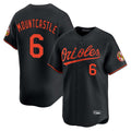 Boles B.Orioles #6 Ryan Mountcastle Player Black Limited Home Game Stitched Jerseys