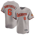 Boles B.Orioles #6 Ryan Mountcastle Player Gray Limited Home Game Stitched Jerseys