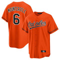 Boles B.Orioles #6 Ryan Mountcastle Player Orange Home Game Stitched Jerseys