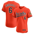Boles B.Orioles #6 Ryan Mountcastle Player Orange Limited Elite Home Game Stitched Jerseys