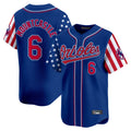 Boles B.Orioles #6 Ryan Mountcastle Player Royal Independence Day Vapor Premier Limited Home Game Stitched Jerseys