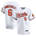 Boles B.Orioles #6 Ryan Mountcastle Player White Limited Elite Home Game Stitched Jerseys