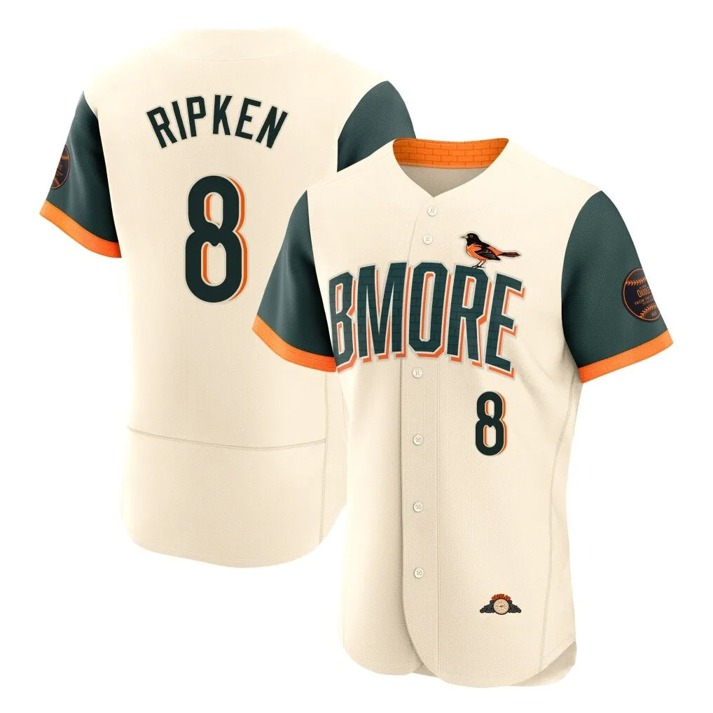 Boles B.Orioles #8 Cal Ripken Player Cream 2026 City Connect Limited Elite Home Game Stitched Jerseys