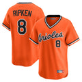 Boles B.Orioles #8 Cal Ripken Player Orange T-shirt Limited Home Game Stitched Jerseys